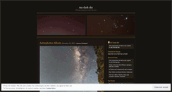 Desktop Screenshot of mydarksky.org